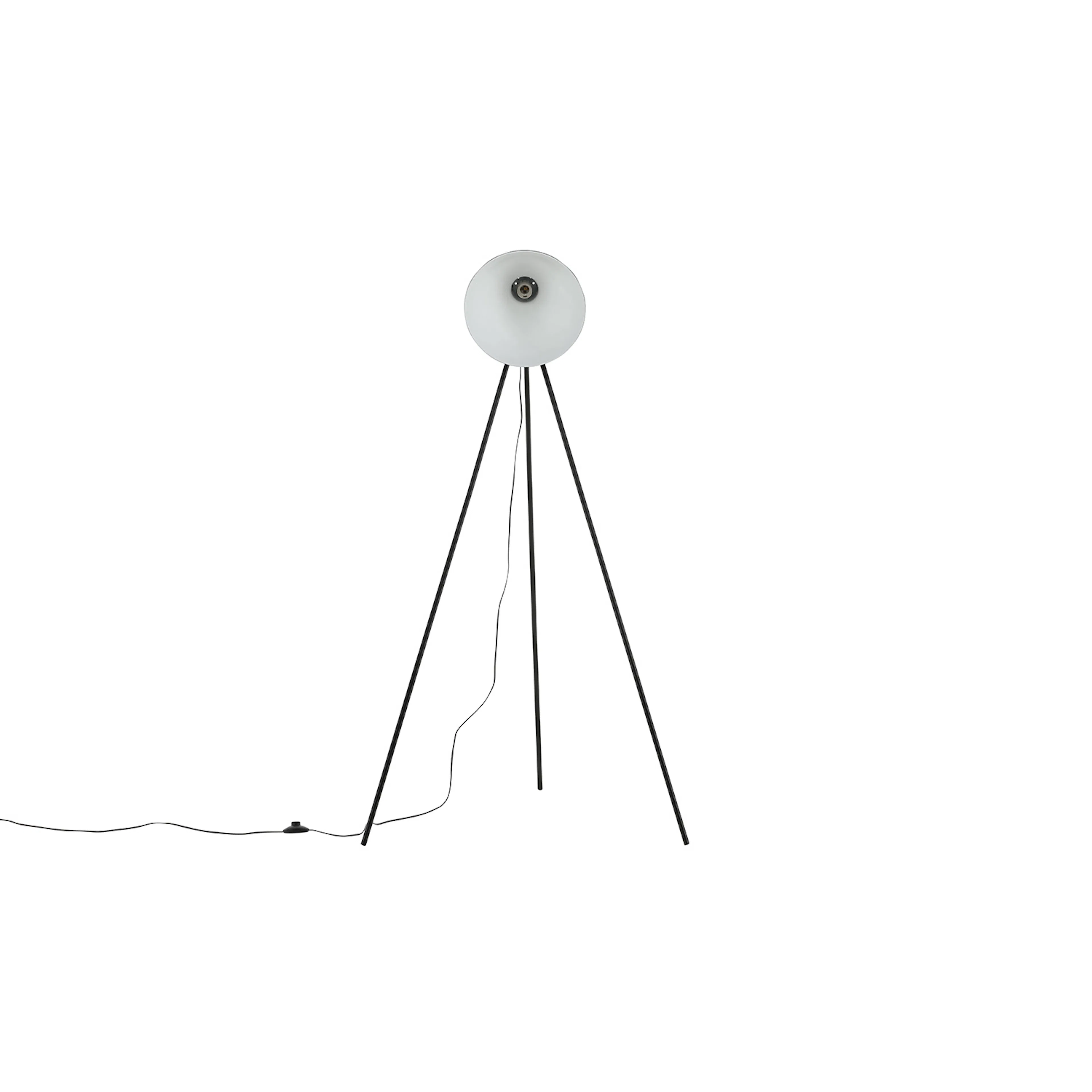 Tiv -Floor Lamp - Black/Black Svart