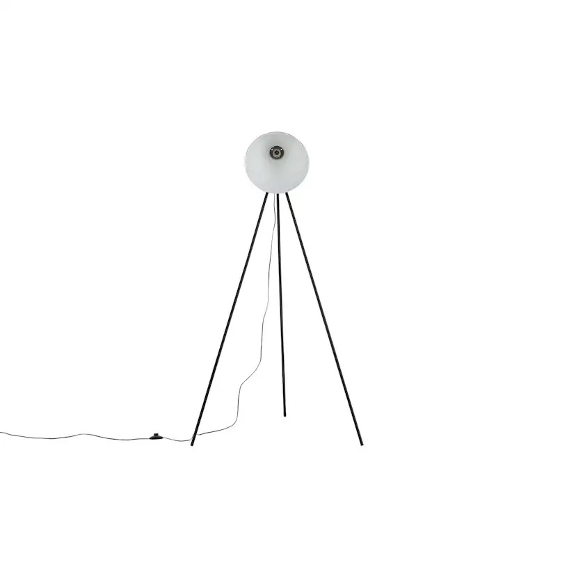 Tiv -Floor Lamp - Black/Black Svart