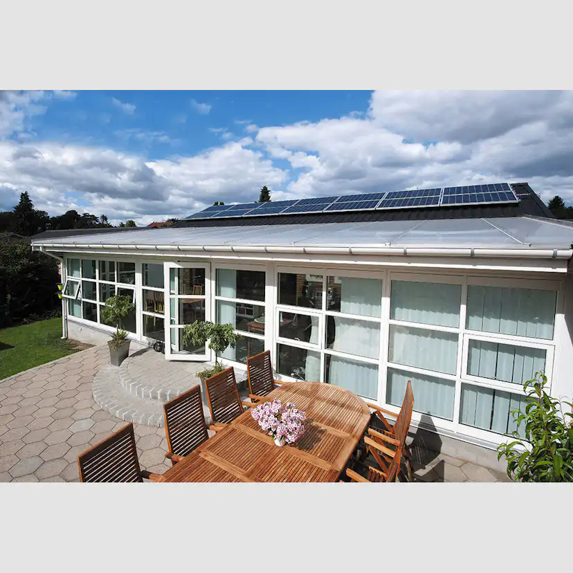 Kanalplast Plastmo TwinLite Klar Komplett Tak 10 mm