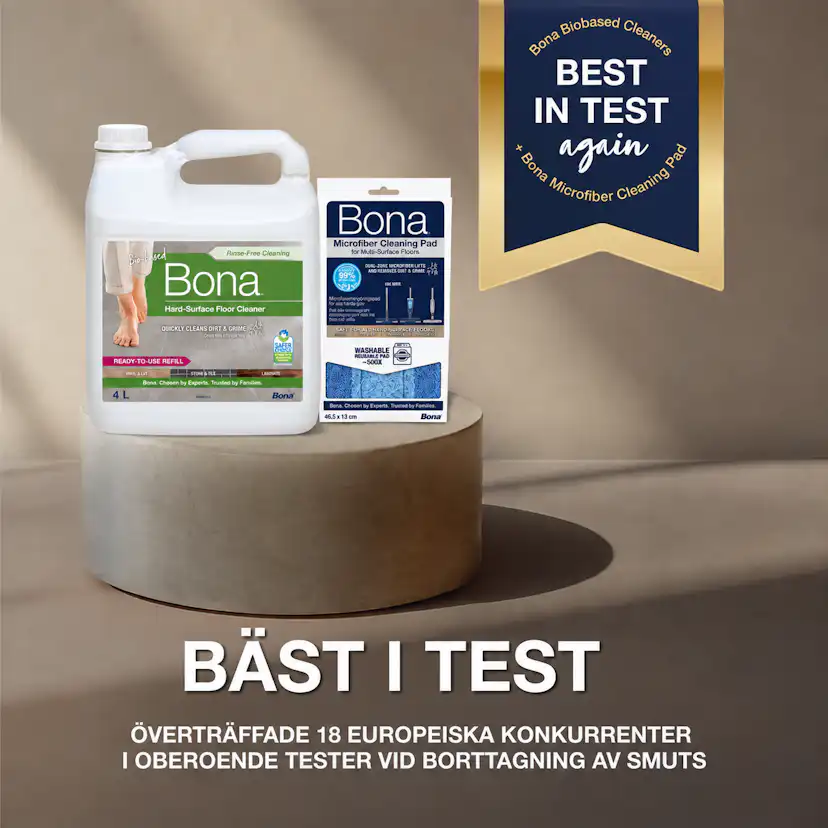 Cleaner Bona för Klinker och Laminat 4 liter