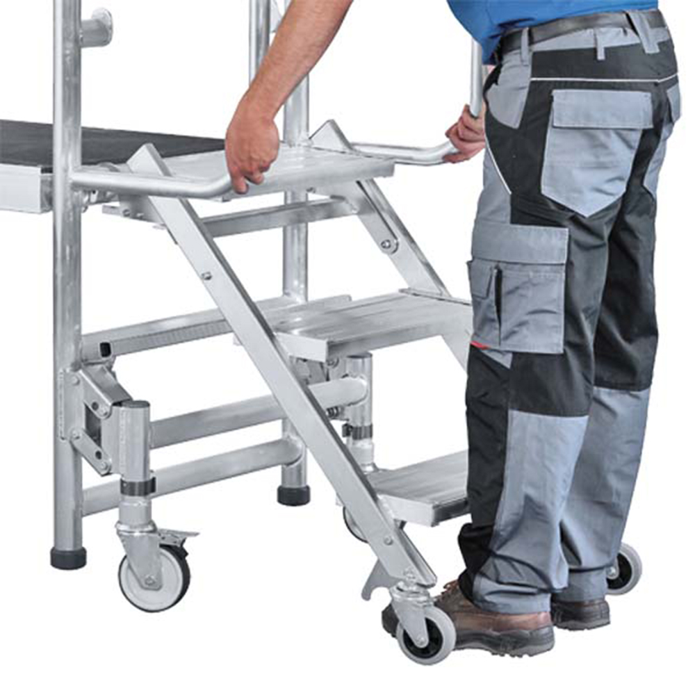 Trapphantverkställning Zarges