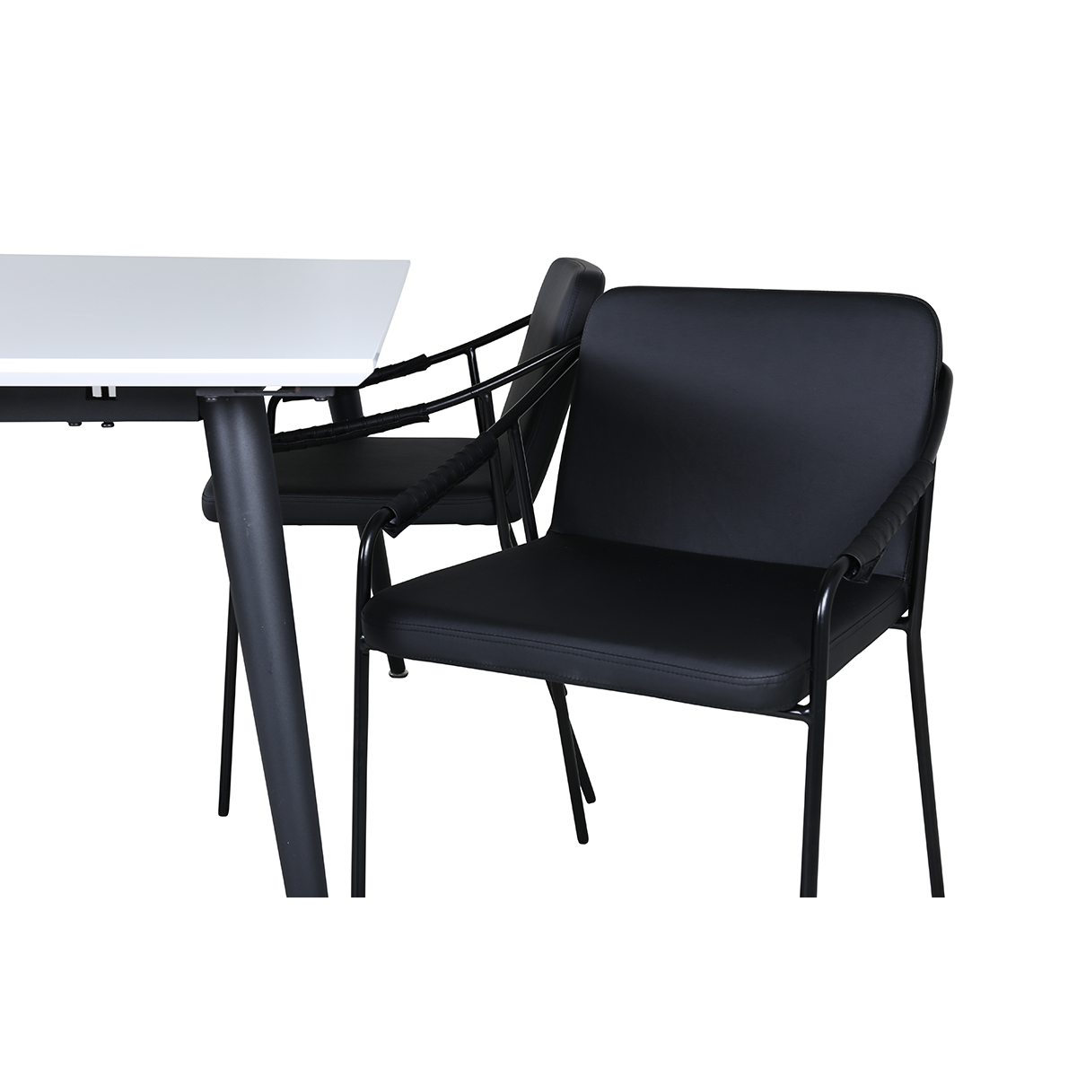 Matgrupp Venture Home Jolie med 4 Tjärö Stolar