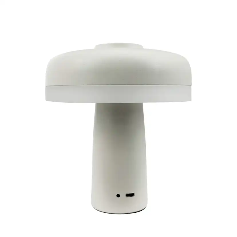 Portabel Bordslampa Dyberg Larsen Porter LED Uppladdningsbar Vit