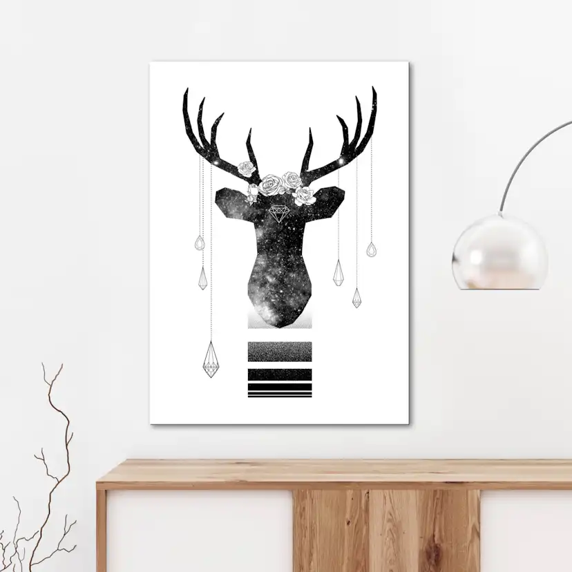Tavla Arkiio Abstract Antlers