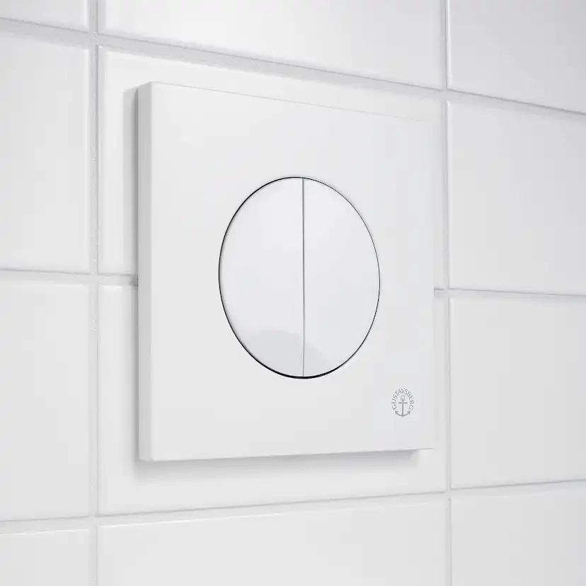 Vägghängd Toalettstol Gustavsberg Nordic3 All In One 3630 Komplett