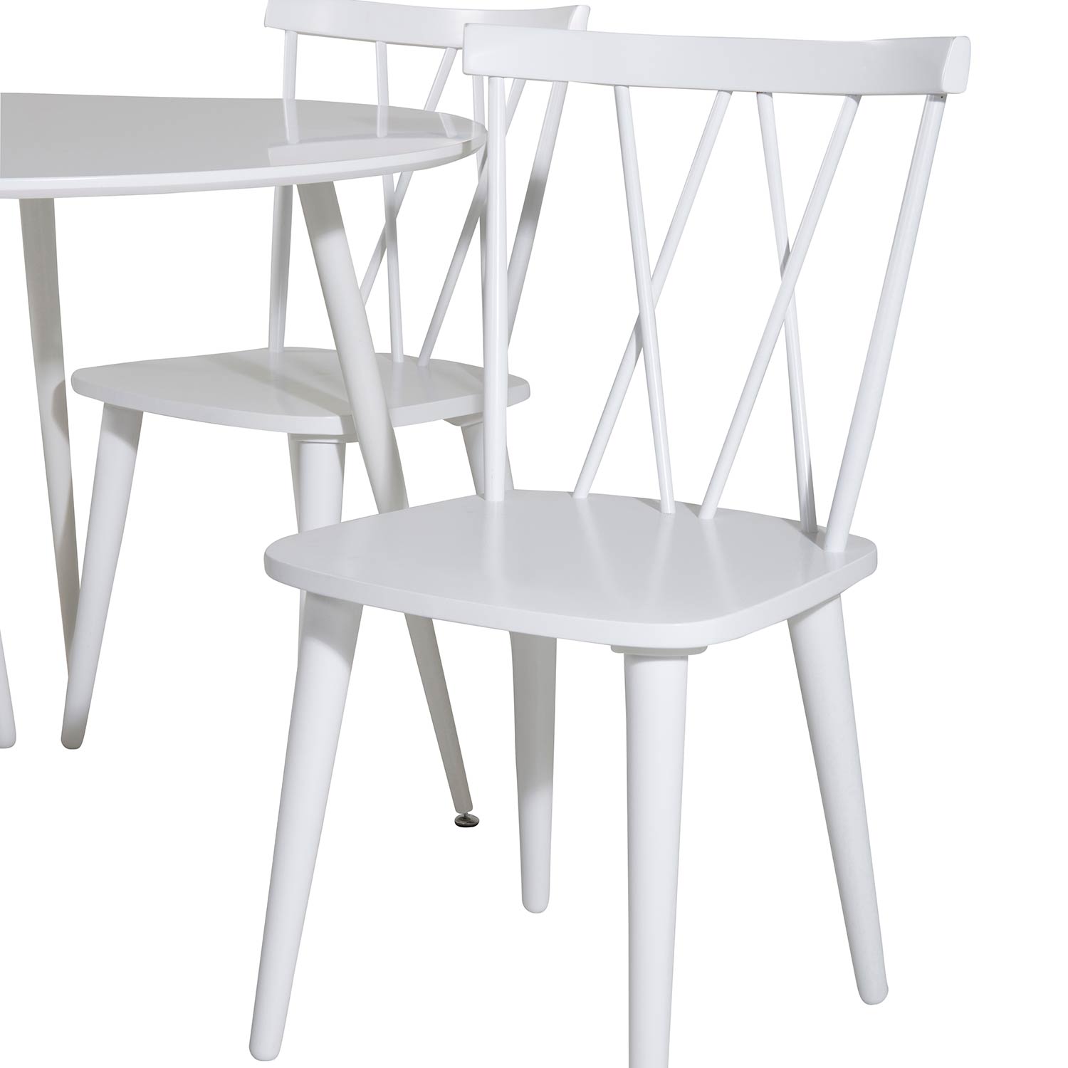 Matgrupp Venture Home Plake med 4 Laura Stolar Polyestertyg Runt