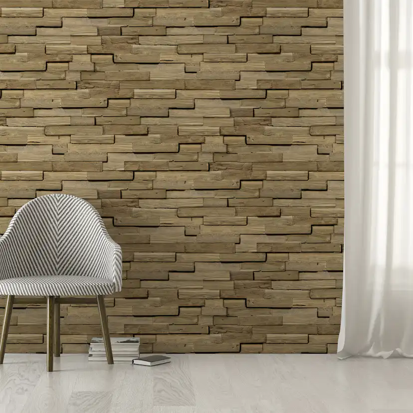 Tapet Easy Decor 3d Trä Non-woven 121121