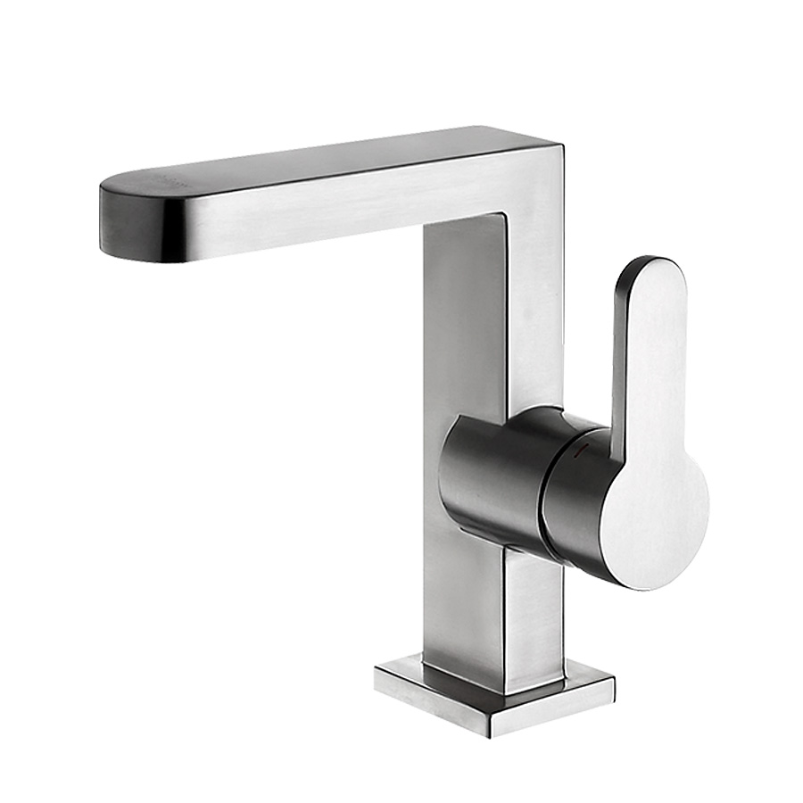 Tvättställsblandare Primy Steel A Square