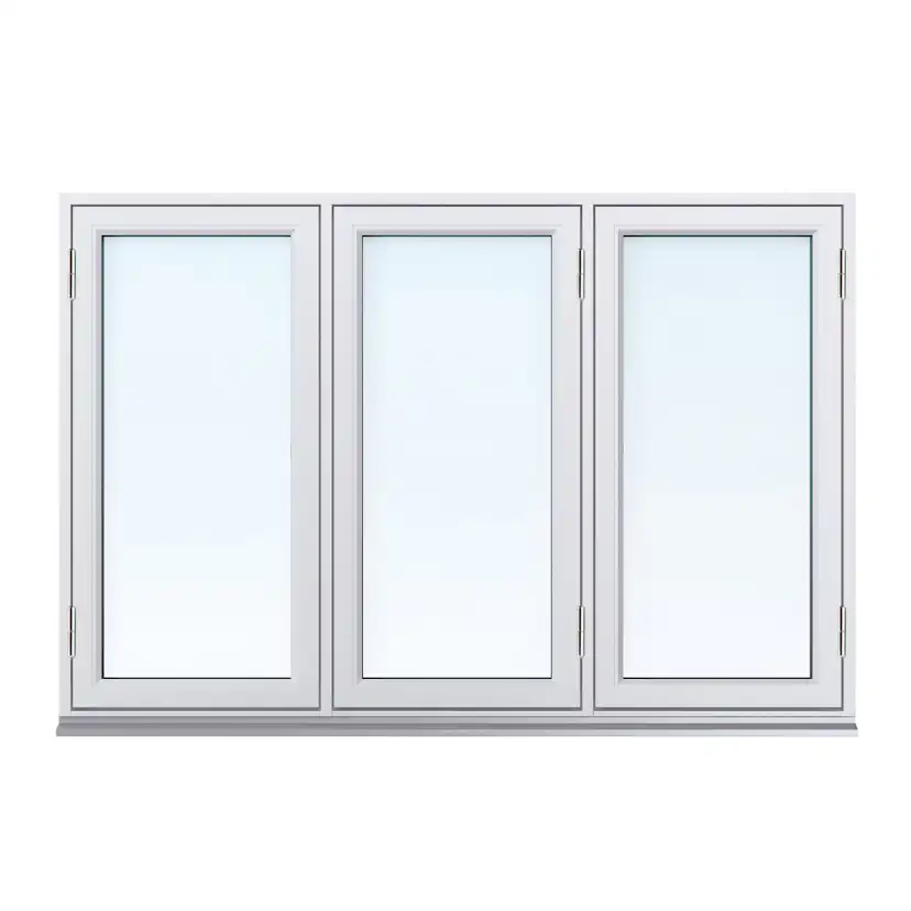 Sidohängt Fönster Svenska Fönster 3-Luft Trä 3-Glas