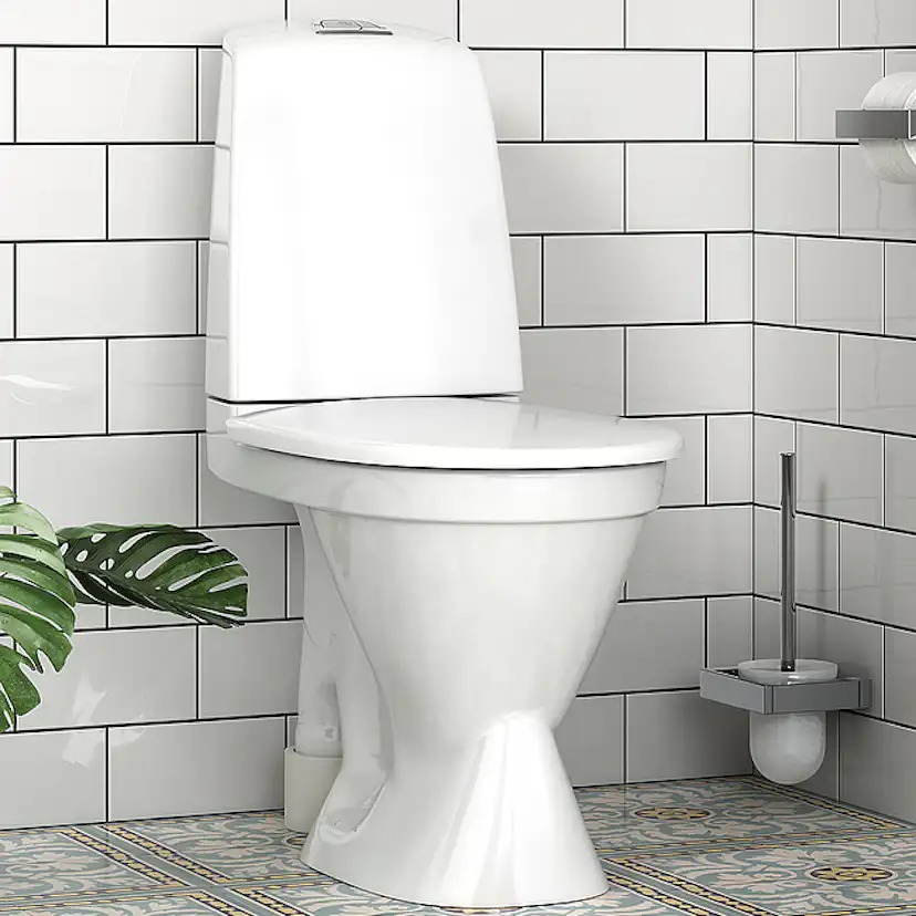 Gustavsberg Nautic 1591 Hygienic Flush Mjuksits Vit Mjuksits Vit