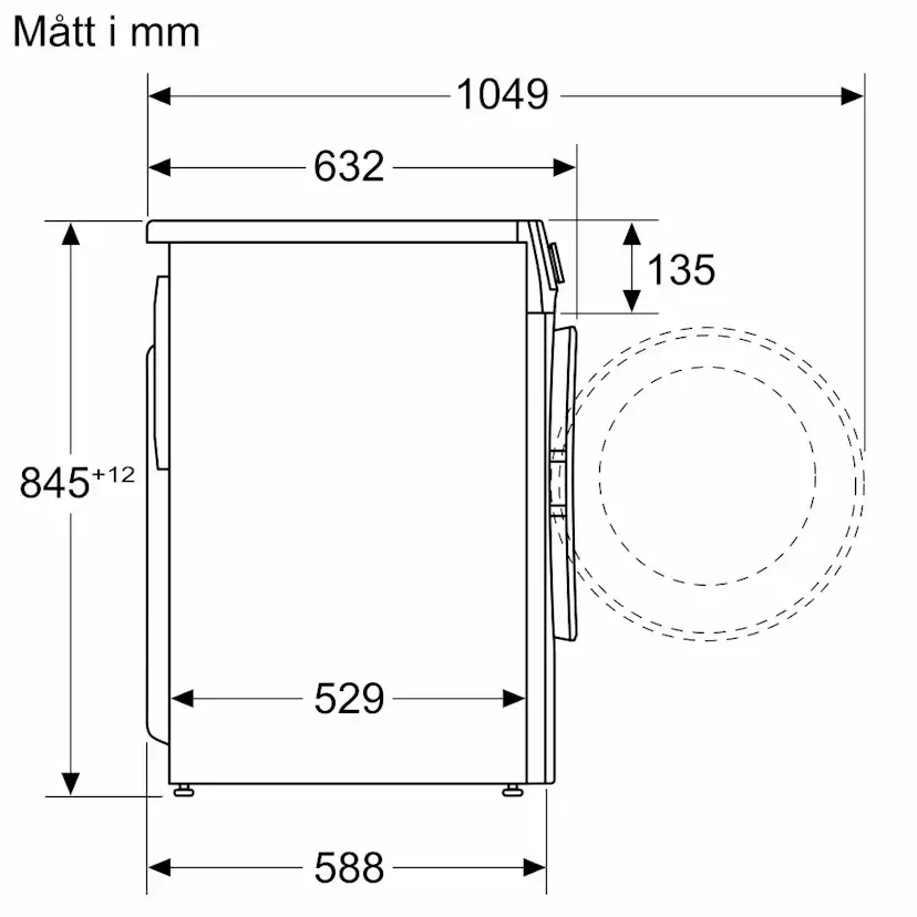 Tvättmaskin Bosch WGG244ZASN Serie 6 9 kg