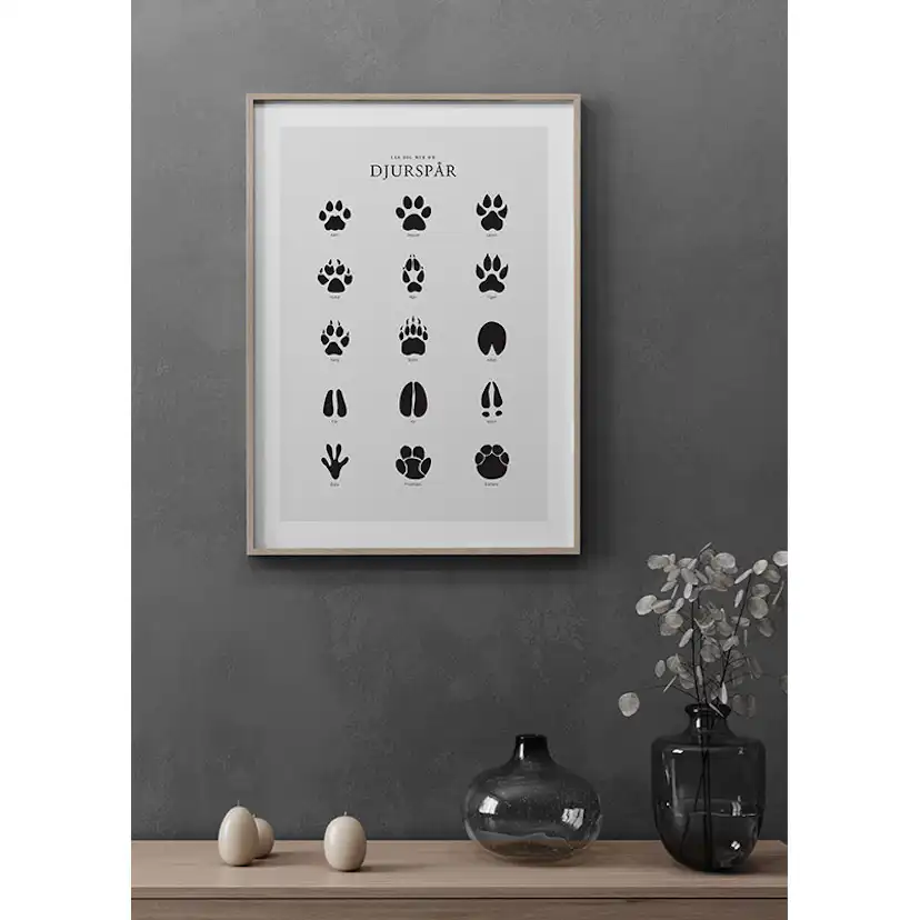 Poster Gallerix Djurspår