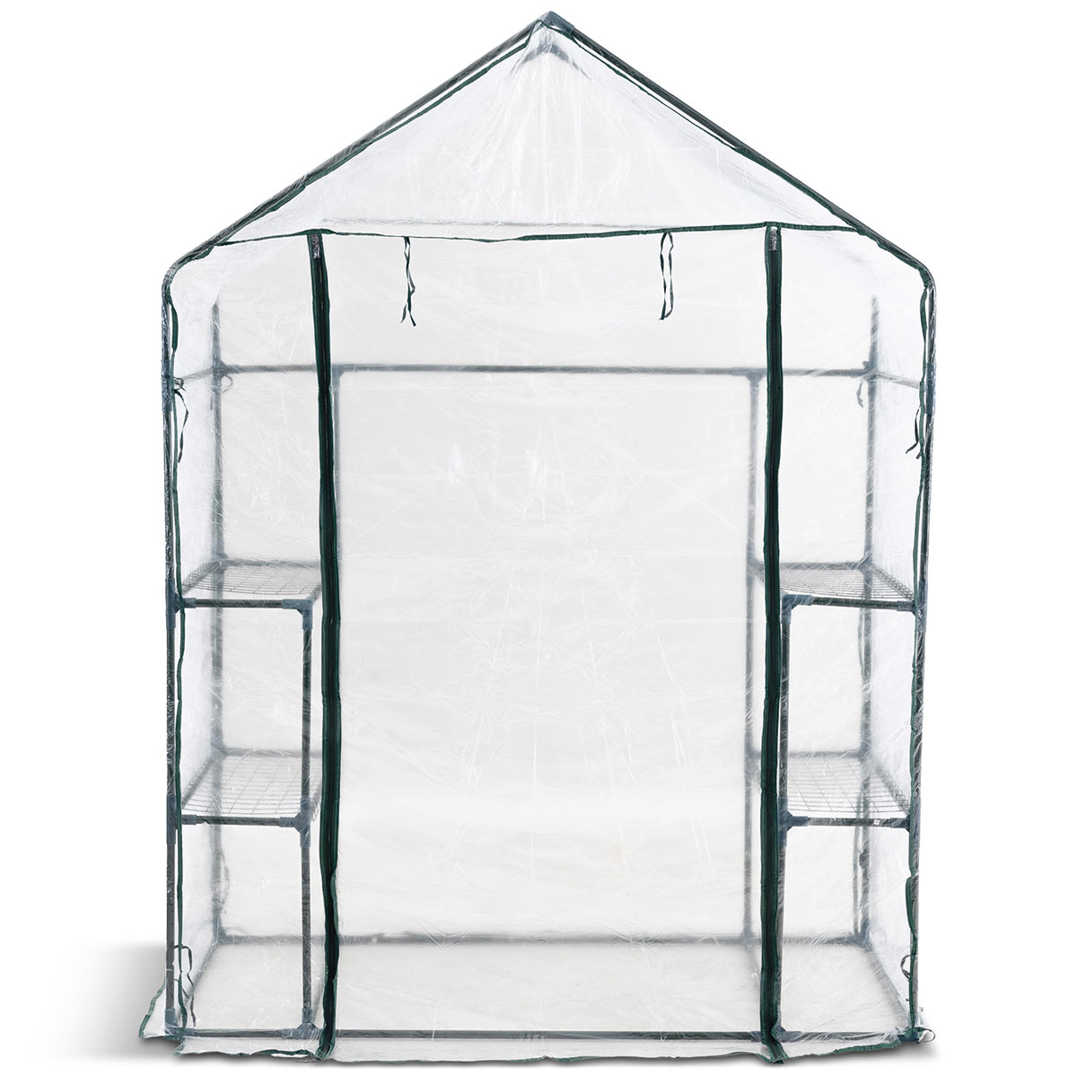 Växthus Metalcraft 1,04 kvm Transparent Rektangulärt