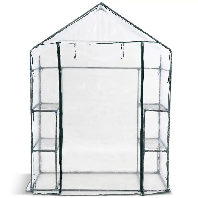 Växthus Metalcraft 1,04 kvm Transparent Rektangulärt