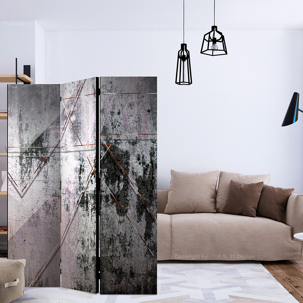 Rumsavdelare Skärmvägg Arkiio Geometric Wall 135x172 cm