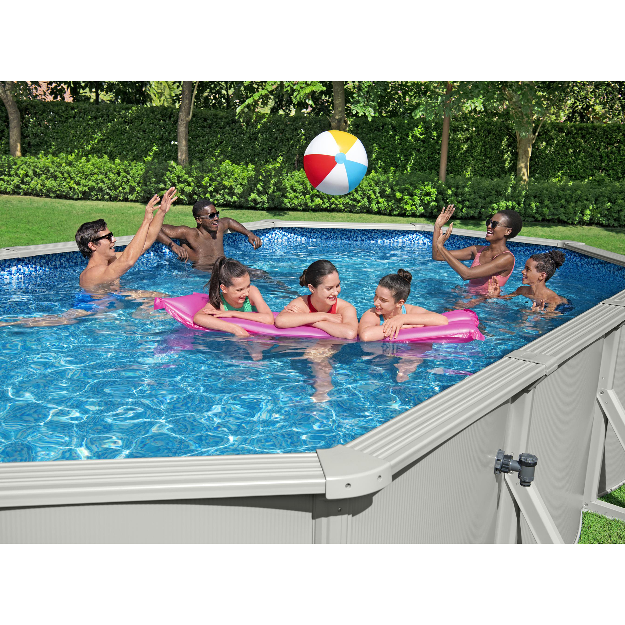 Poolpaket Bestway Hydrium Oval