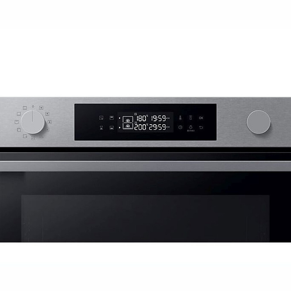 Inbyggnadsugn Samsung Series 4 NV7B44305CS/U1 Rostfri med Dual Cook och Air Sous Vide