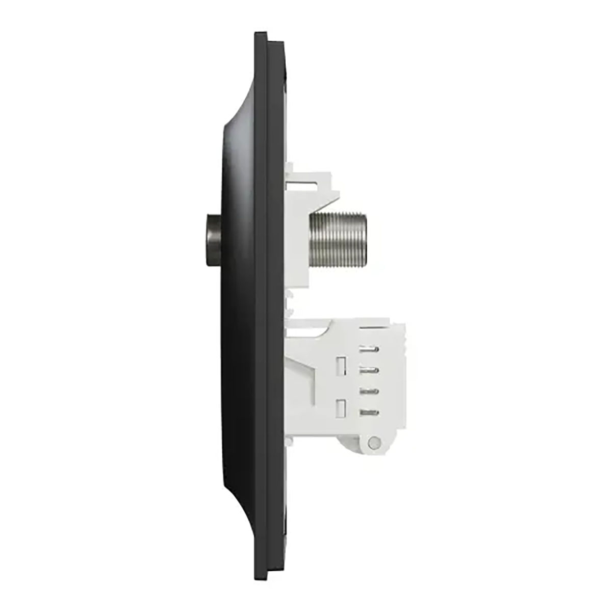 MODUTTAG 2X8 K6 UTP 1XF/IEC SV Svart