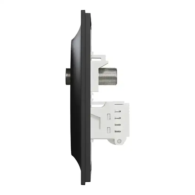 MODUTTAG 2X8 K6 UTP 1XF/IEC SV Svart