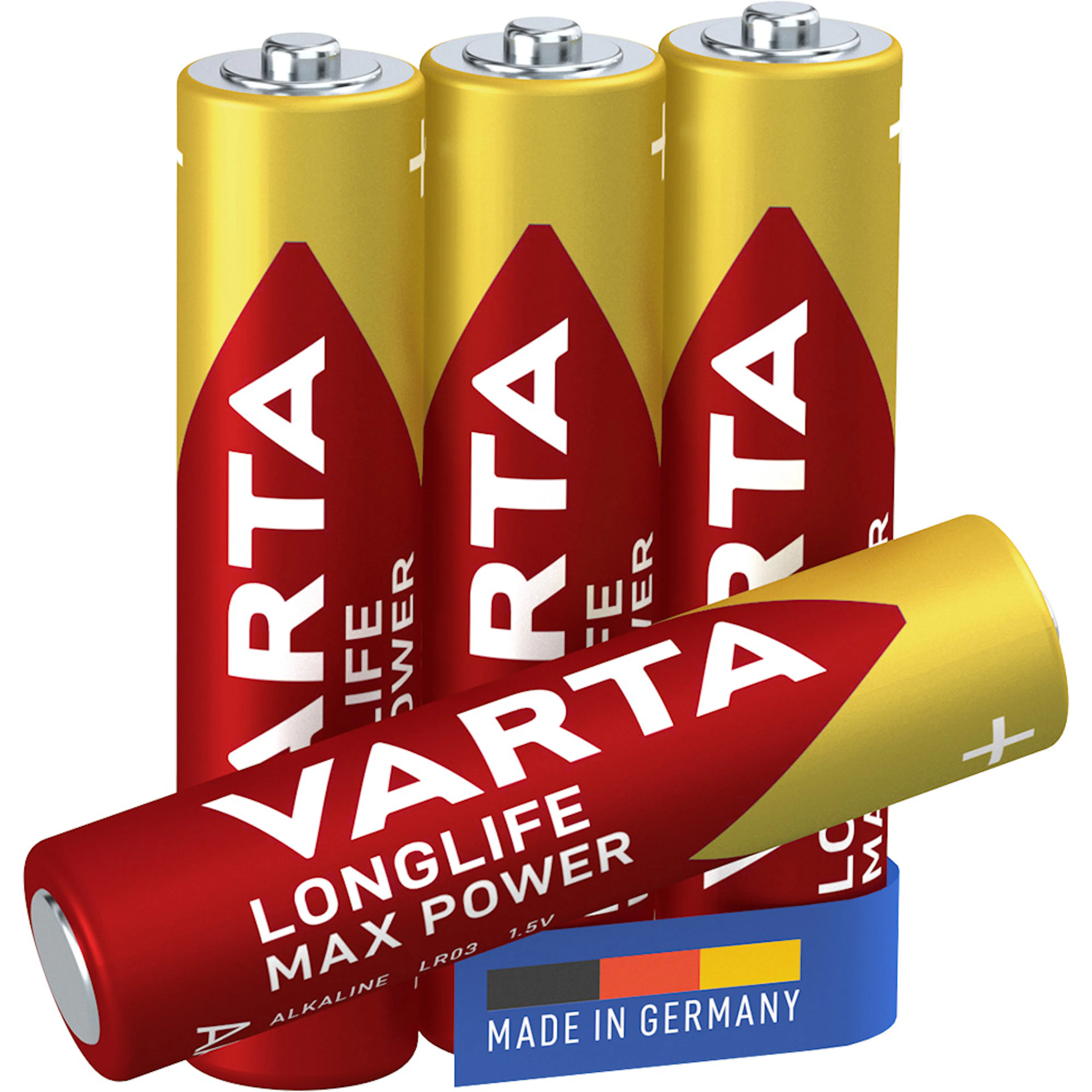 Batteri VARTA Alkaliska Max Power LR03/AAA 4-Pack