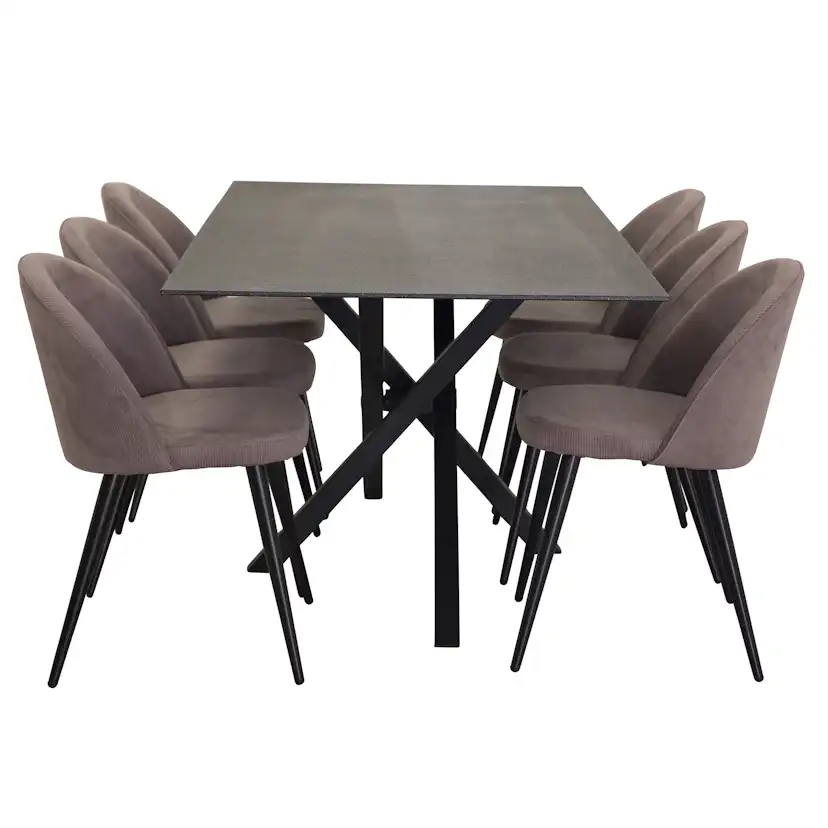 Matgrupp Venture Home Piata med 6 Valentina Stolar Manchester