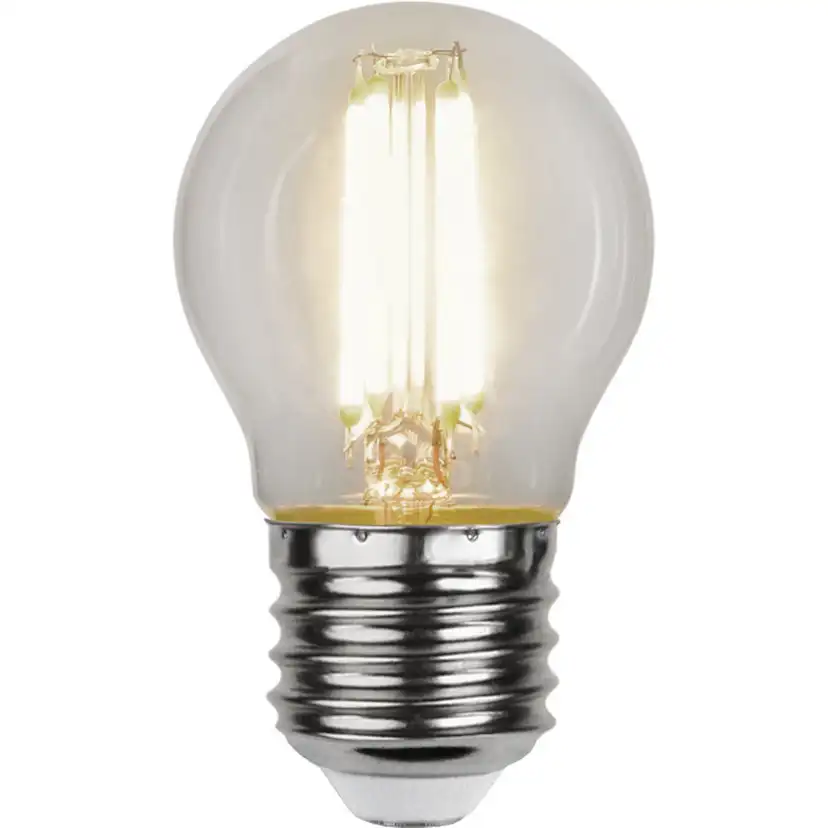 LED-lampa Star Trading E27 G45 Clear 3-step memory