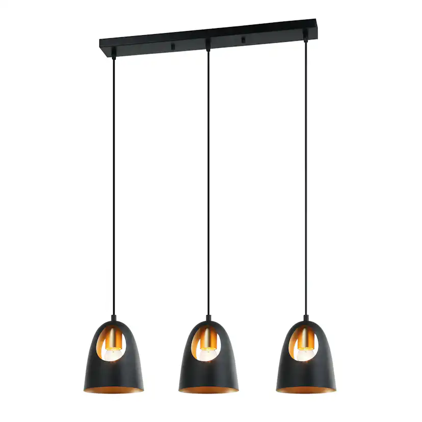 Taklampa Venture Home Emilio Rak 3L