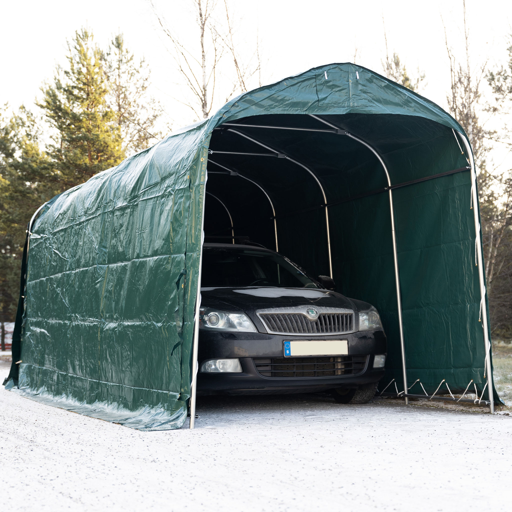 Garagetält Lyfco 14.4m² 500g/m² PVC