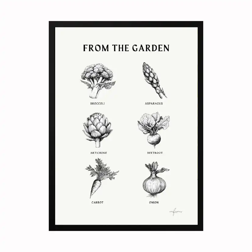 Poster Corkframes Poster From the Garden