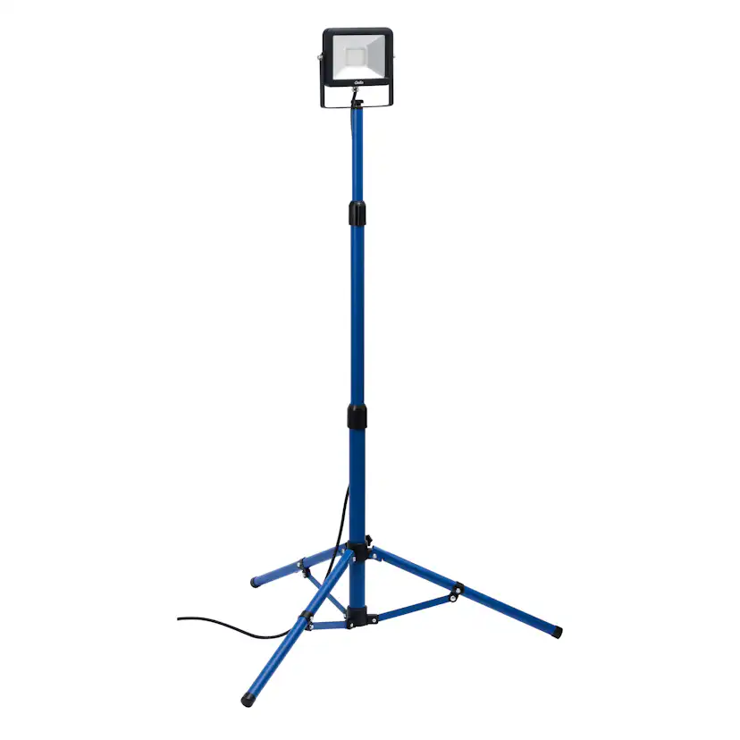 Arbetslampa Gelia LED 1x30 w Ip65 6500k Teleskopstativ 2 m Kabel