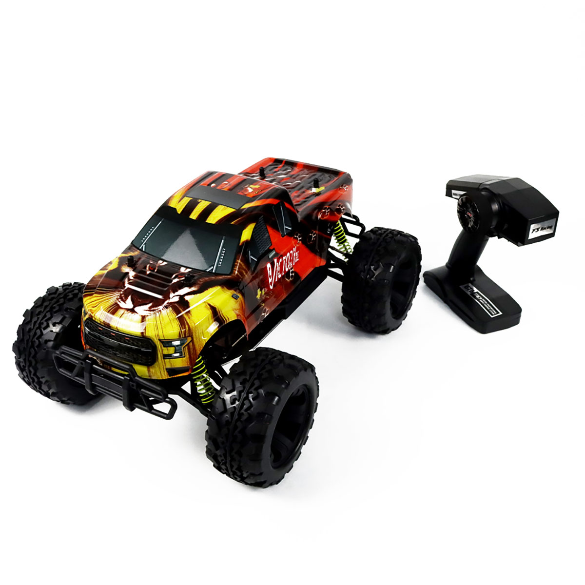 Radiostyrd Bil React New Tiger Nitro 4WD