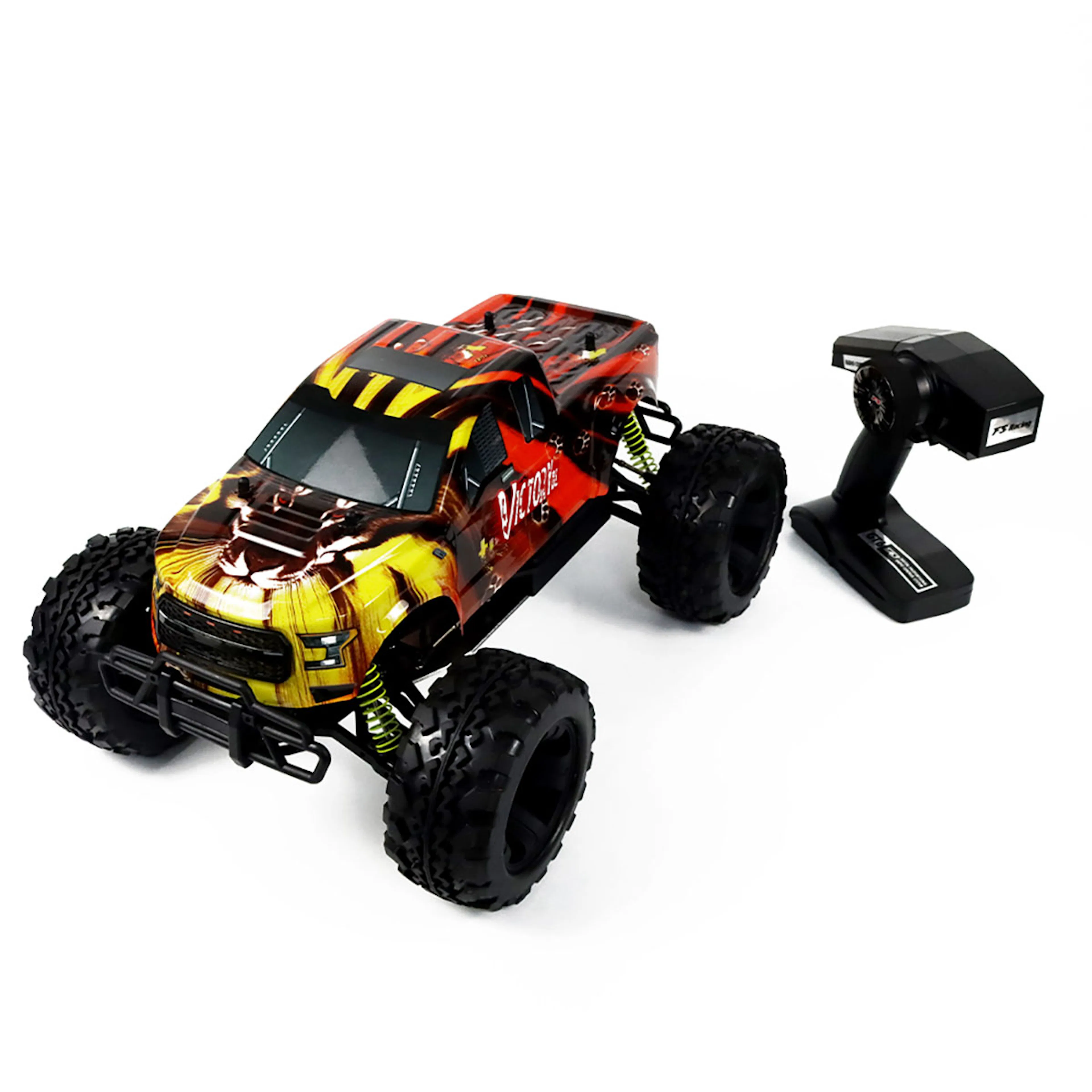 Radiostyrd Bil React New Tiger Nitro 4WD