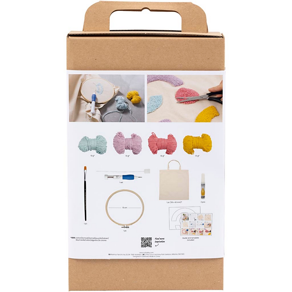 DIY-kit Creativ Company Punch Neddle Textilkasse