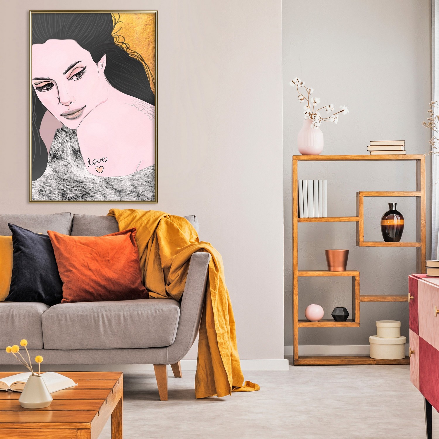 Poster Artgeist Affisch Sensual and Love