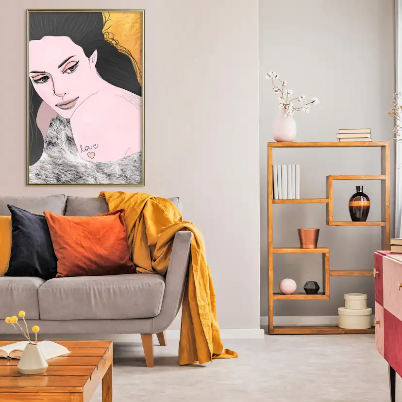 Poster Artgeist Affisch Sensual and Love