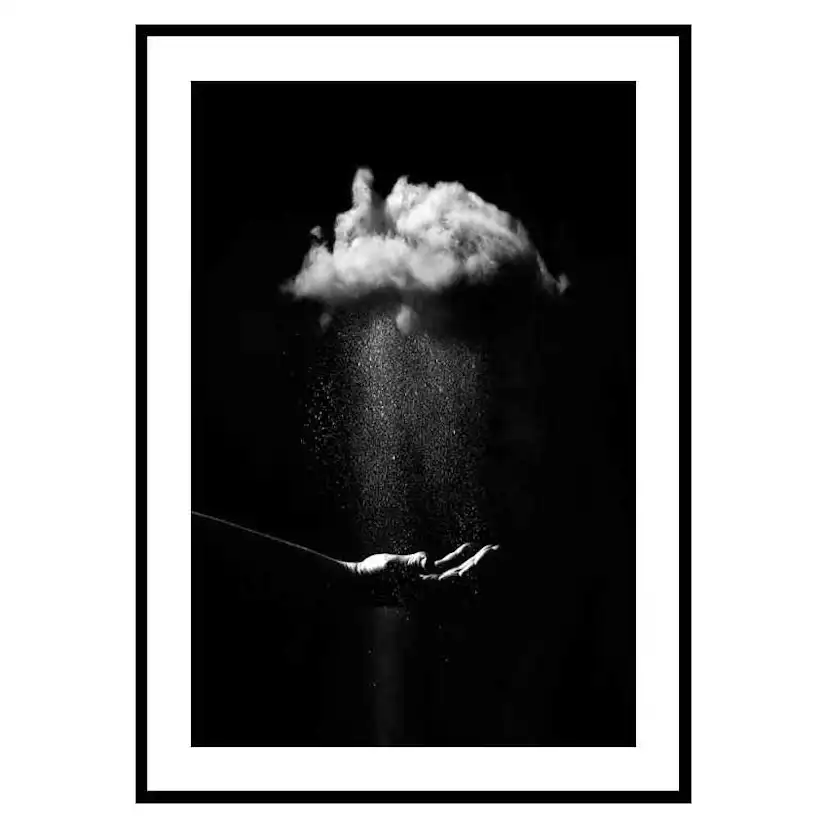 Poster Gallerix Rain In Dark