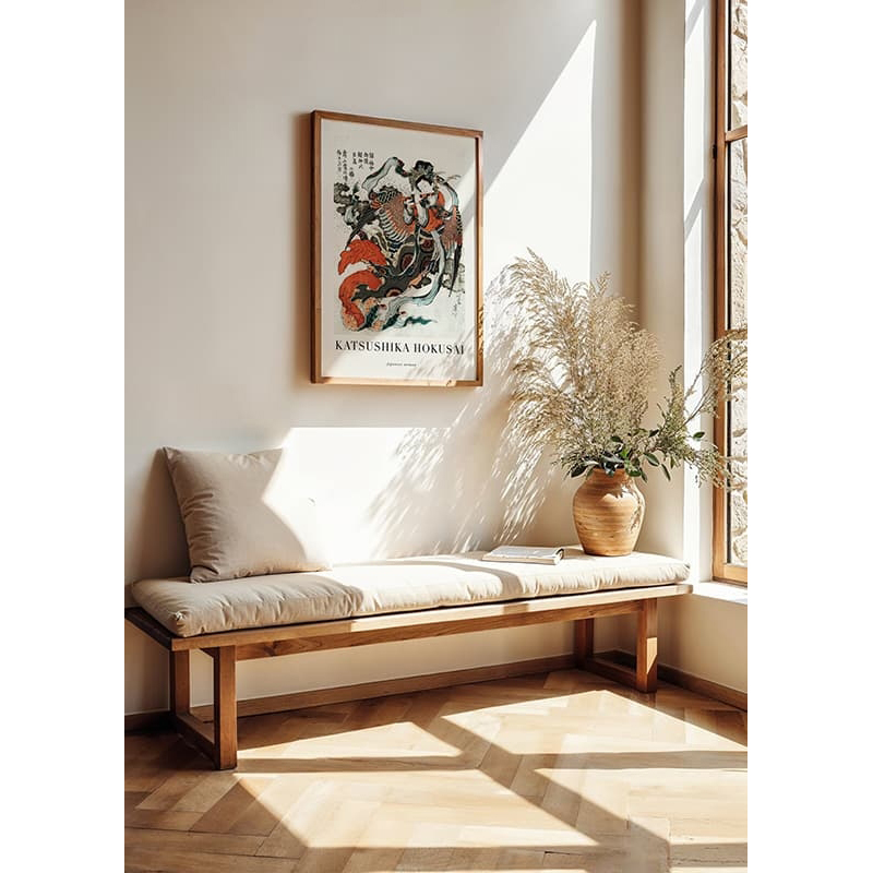 Poster Gallerix Japanese Woman By Katsushika Hokusai