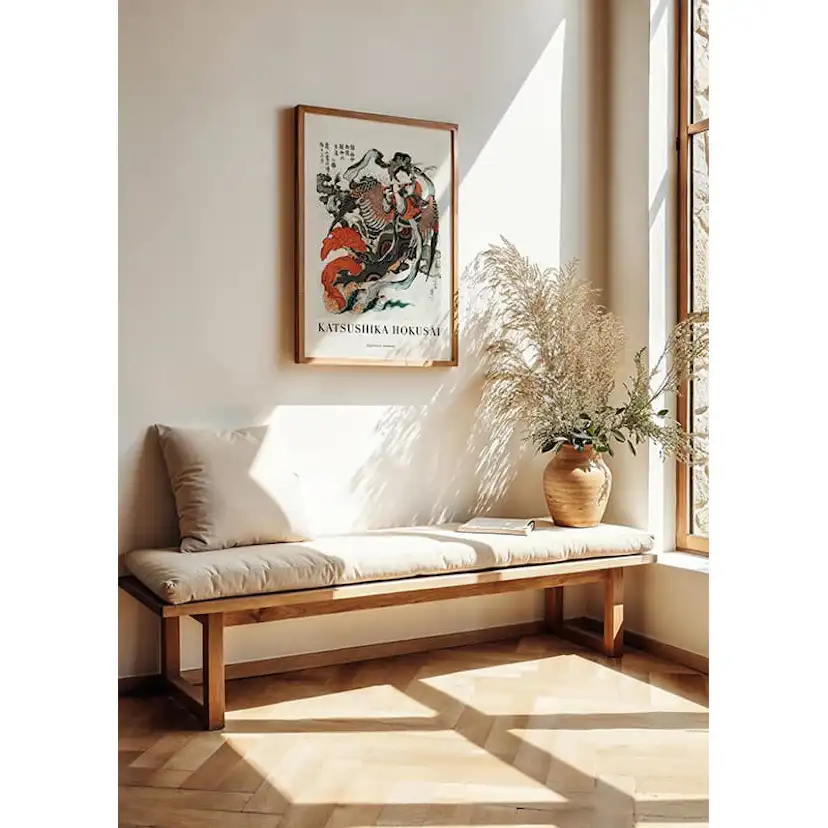 Poster Gallerix Japanese Woman By Katsushika Hokusai