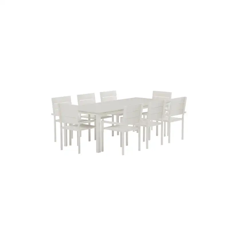 Levels Table - Beige with 8 Levels Chair - Beige Färg: Beige
