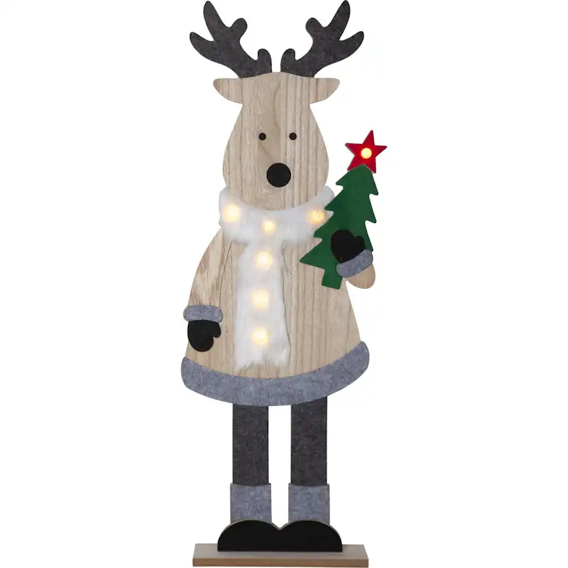 Inomhusdekoration Star Trading Billy Ren 80 cm