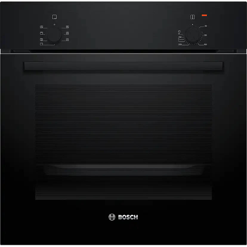 Ugn och Mikro Bosch HBF010BA1 + BFL520MB0 Serie 2 & 4 Svart