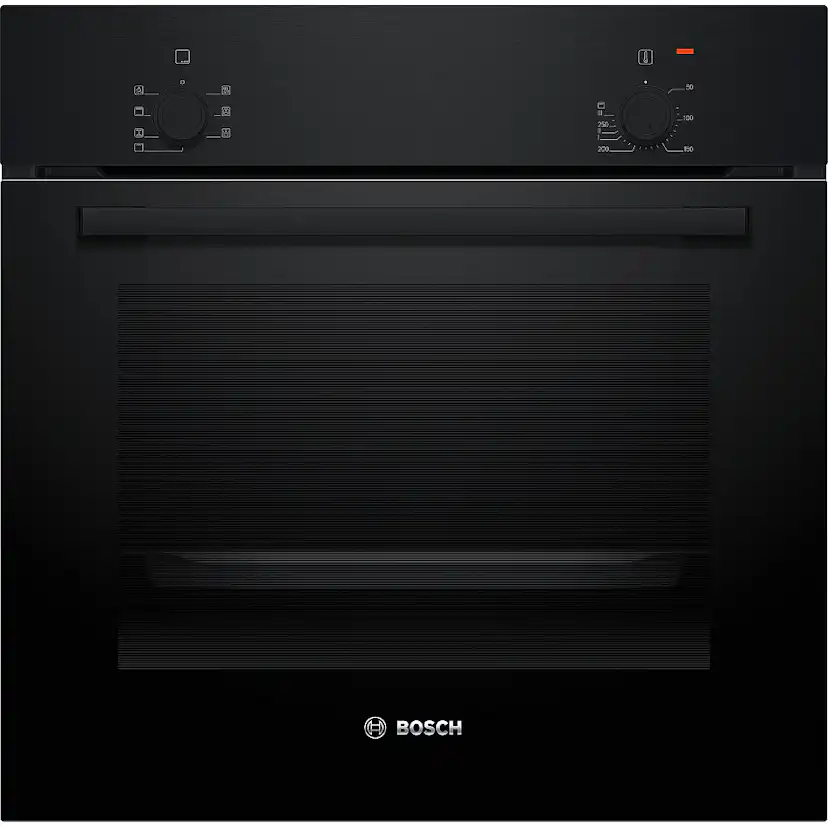 Ugn och Mikro Bosch HBF010BA1 + BFL520MB0 Serie 2 & 4 Svart