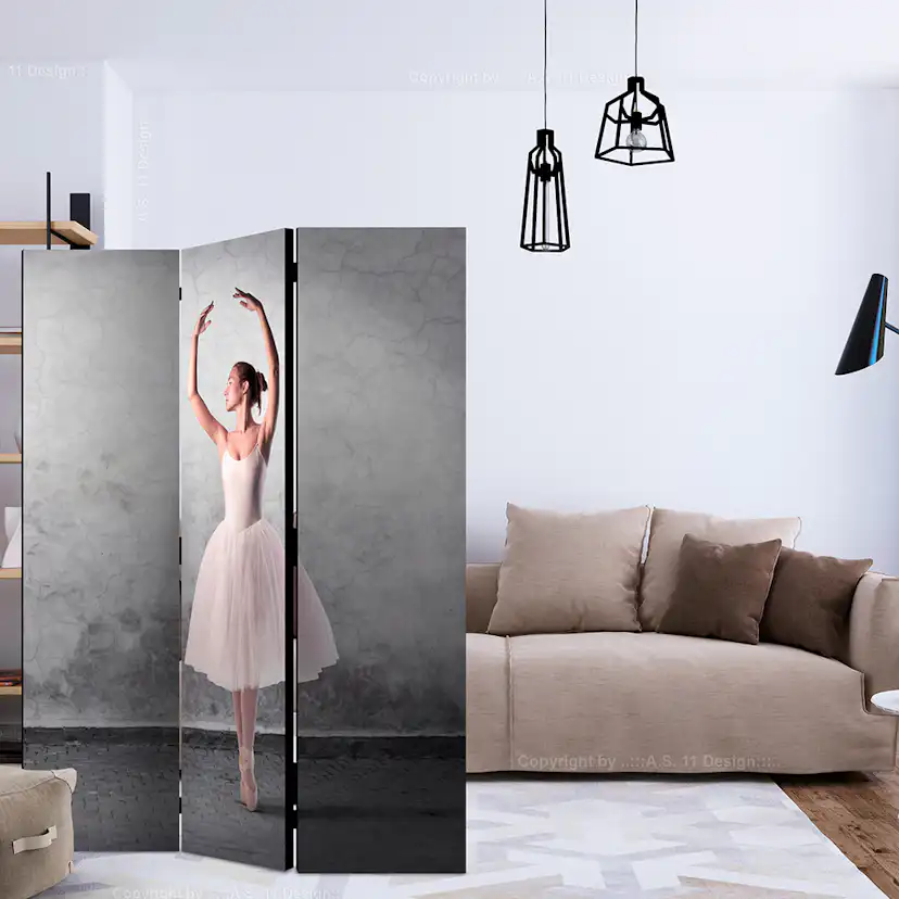 Rumsavdelare Arkiio Ballerina In Degas Paintings Style 135x172 cm