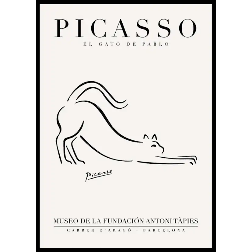 Poster Gallerix El Gato De Pablo