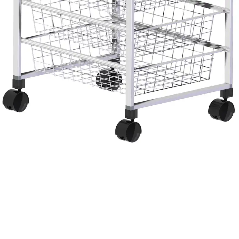 Hjul Lundbergs Wide till Stativ Svart 4-Pack