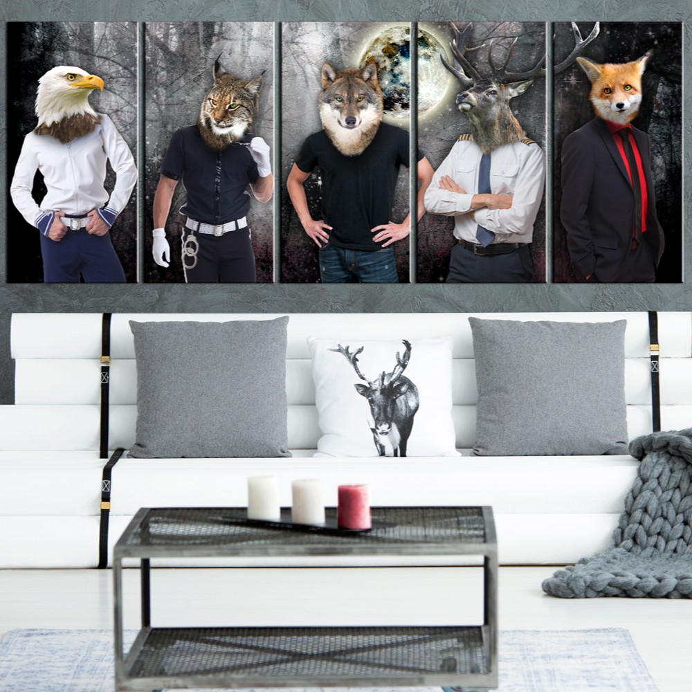 Tavla Arkiio Animal Faces