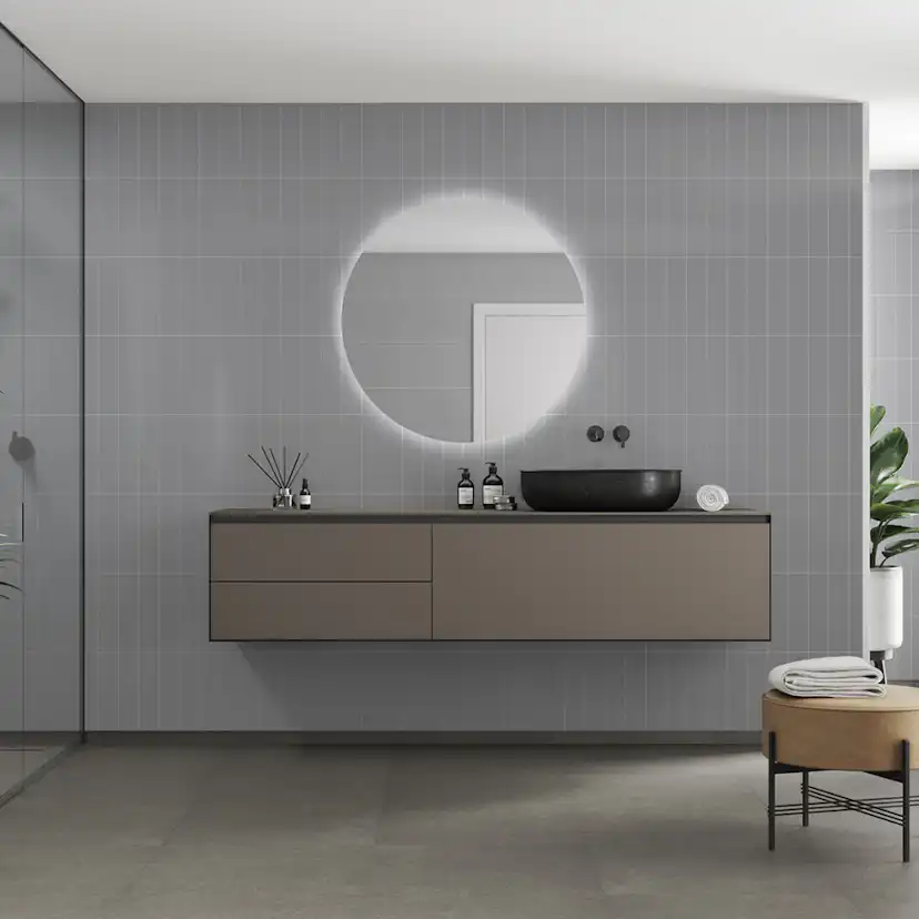 Våtrumsskiva Fibo 4115-M0830 HG Medium Grey 10x620x2400 mm