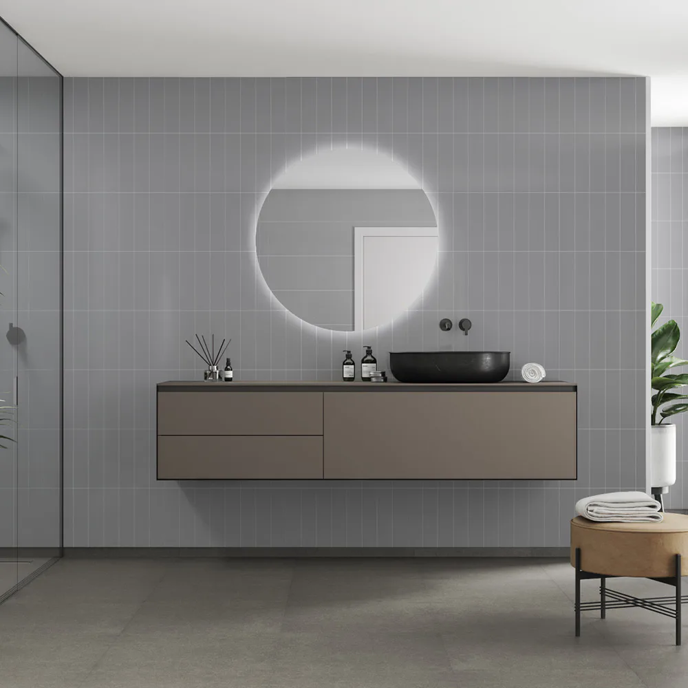 Våtrumsskiva Fibo 4115-M0830 HG Medium Grey 10x620x2400 mm