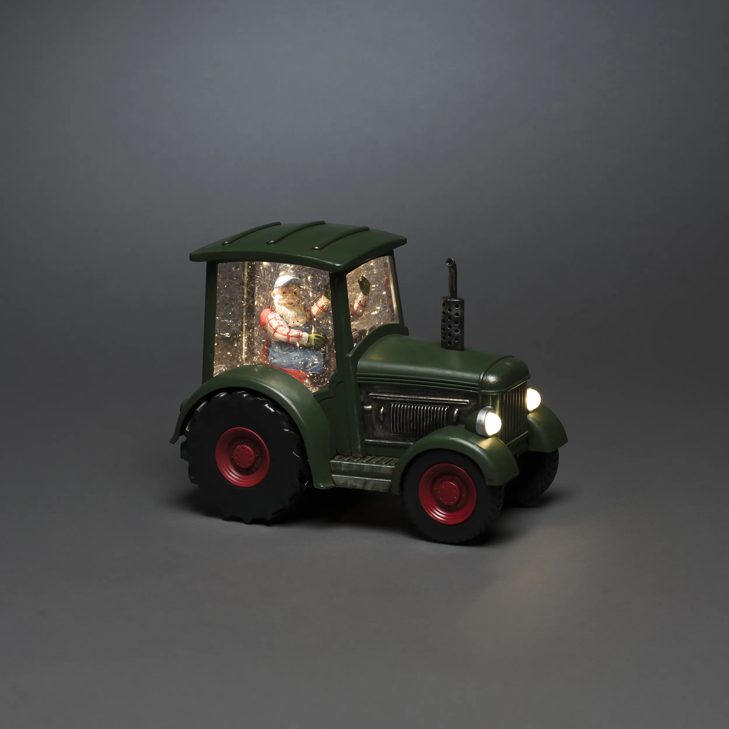 Juldekoration Gnosjö Konstsmide Traktor med Tomte