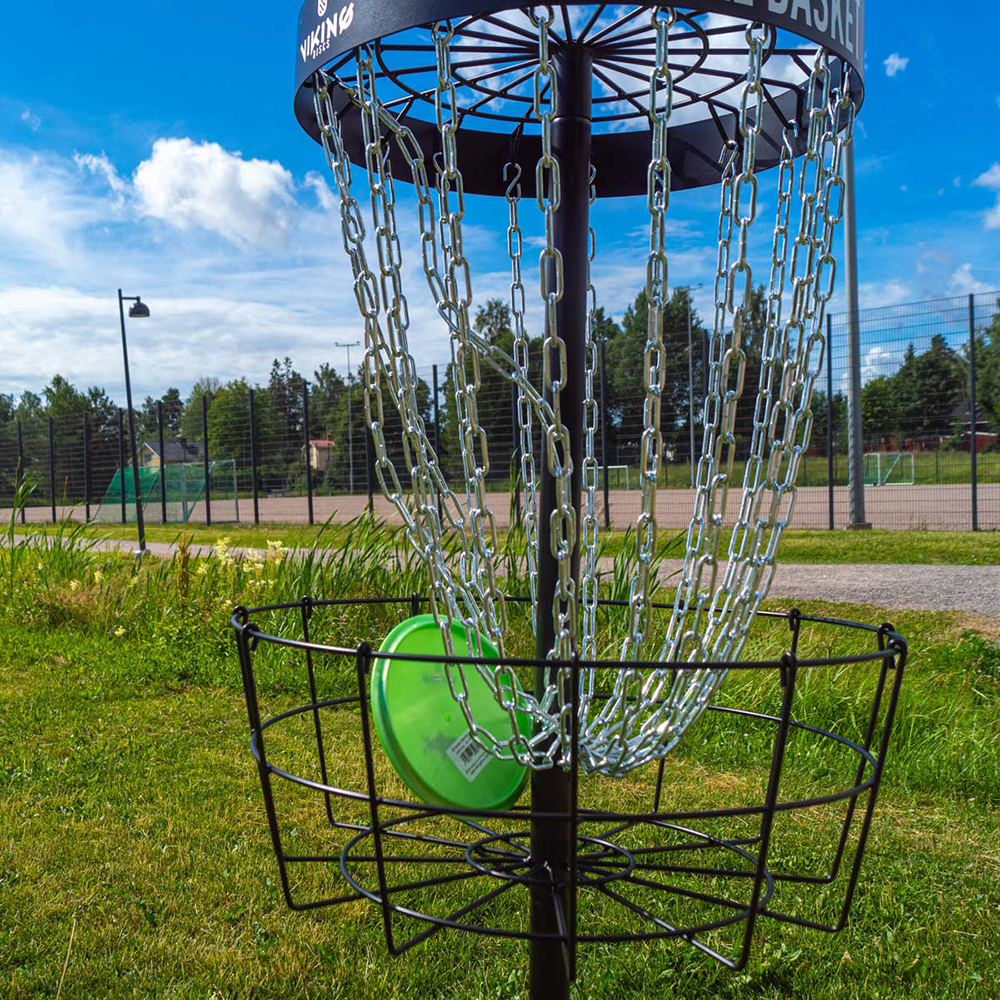 Frisbeegolfkorg Viking Discs Royal i Svart